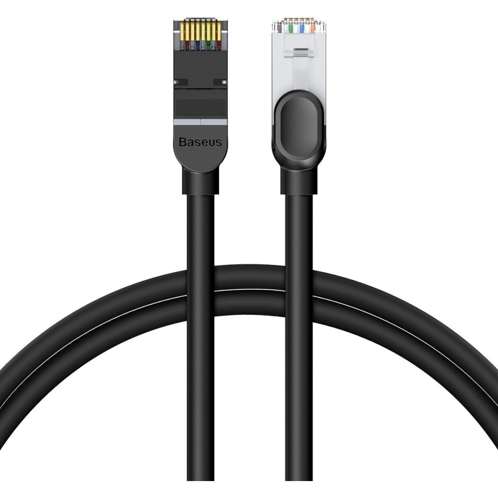 Hurtownia GSM - Netzwerkkabel Baseus High Speed, Ethernet RJ45, Gigabit, Cat.6, 1m (schwarz) - BSU1380BLK - {ean13} - Hurt
