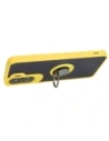 Wholesale Bizon Case Hybrid Ring Honor 90 Lite smoky with a yellow frame - BIZ3175 - {ean13} - Hurt