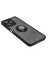 Hurtownia GSM - Etui z uchwytem na palec Bizon Case Hybrid Ring do Realme C53 / C51 przydymione z czarną ramką - BIZ3177 - {ean13} - Hurt