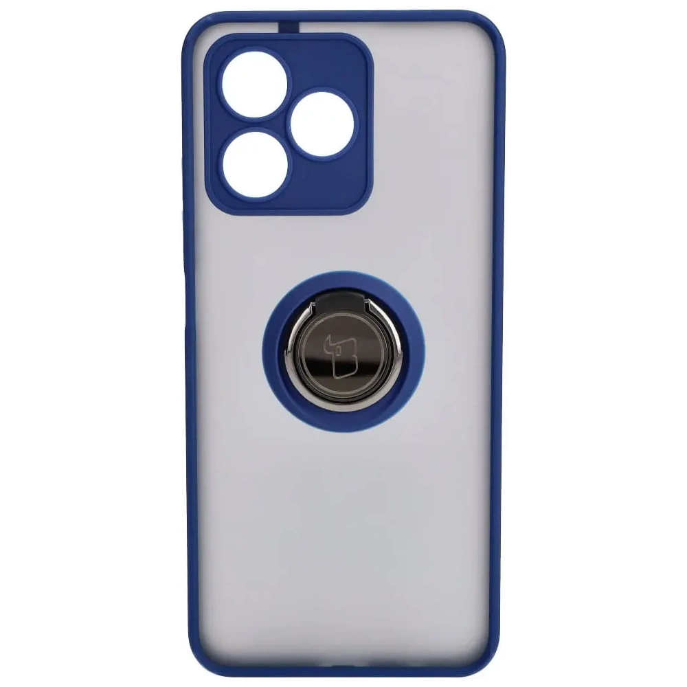 Hurtownia GSM - Bizon Case Hybrid Ring Realme C53 / C51 rauchig mit einem marineblauen Rahmen - BIZ3178 - {ean13} - Hurt