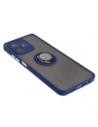 Hurtownia GSM - Bizon Case Hybrid Ring Realme C53 / C51 fumuriu cu un cadru bleumarin - BIZ3178 - {ean13} - Hurt