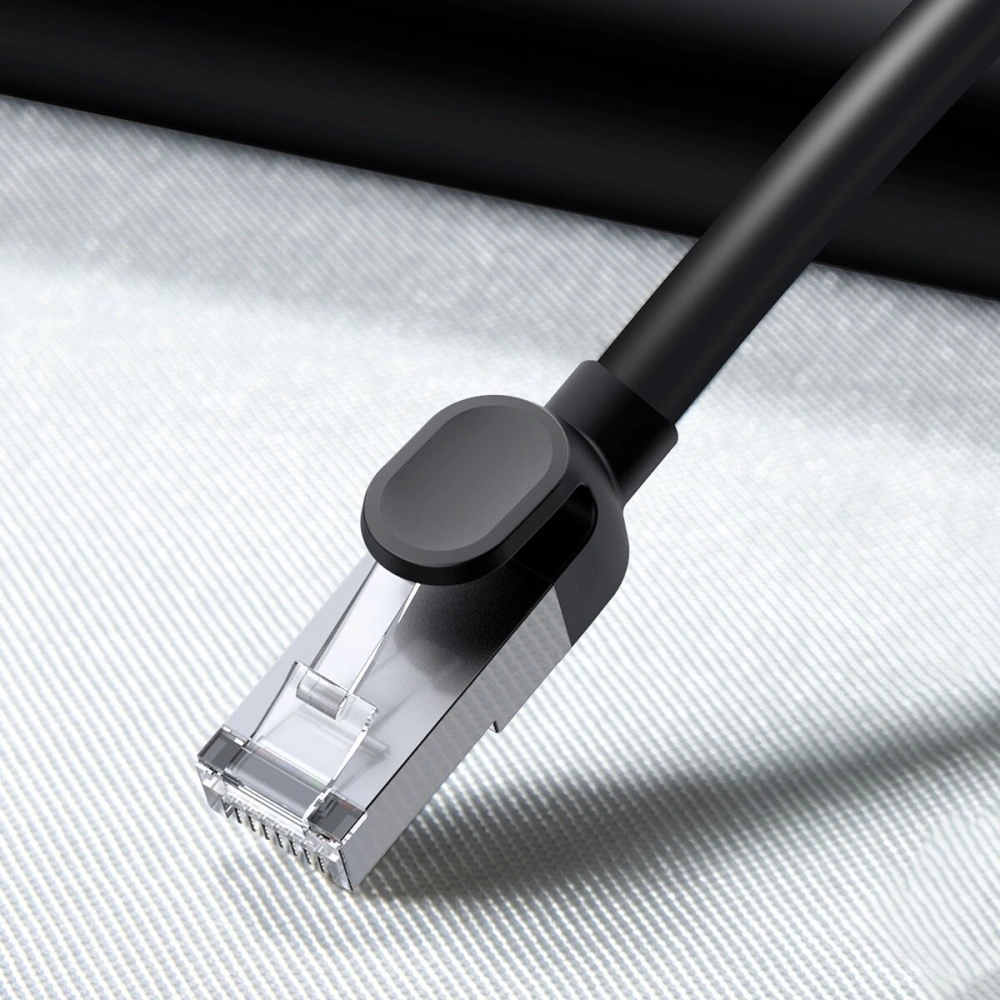 Hurtownia GSM - Netzwerkkabel Baseus High Speed, Ethernet RJ45, Gigabit, Cat.6, 1m (schwarz) - BSU1380BLK - {ean13} - Hurt