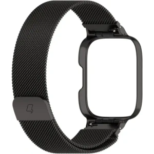 Hurtownia GSM - Etui s páskem Bizon Strap + Case Watch Chain pro Xiaomi Redmi Watch 3 Active černé - BIZ3180 - {ean13} - Hurt