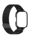 Wholesale Bizon Strap + Case Watch Chain Xiaomi Redmi Watch 3 Active black - BIZ3180 - {ean13} - Hurt