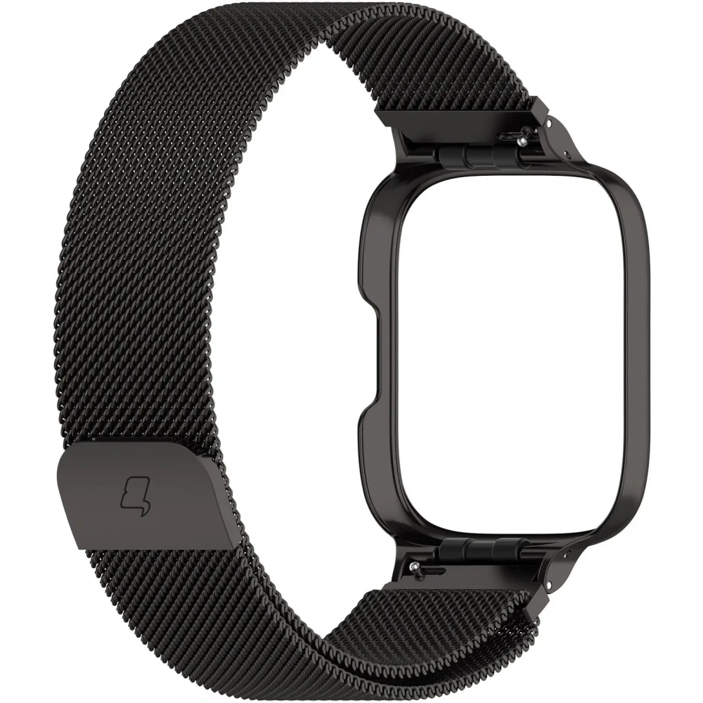 Wholesale Bizon Strap + Case Watch Chain Xiaomi Redmi Watch 3 Active black - BIZ3180 - {ean13} - Hurt
