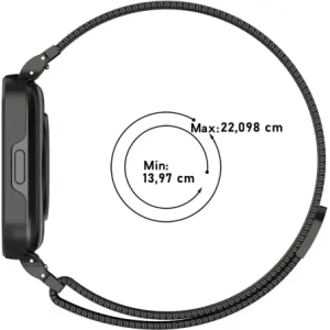 Hurtownia GSM - Bizon Strap + Case Watch Chain Xiaomi Redmi Watch 3 Active schwarz - BIZ3180 - {ean13} - Hurt