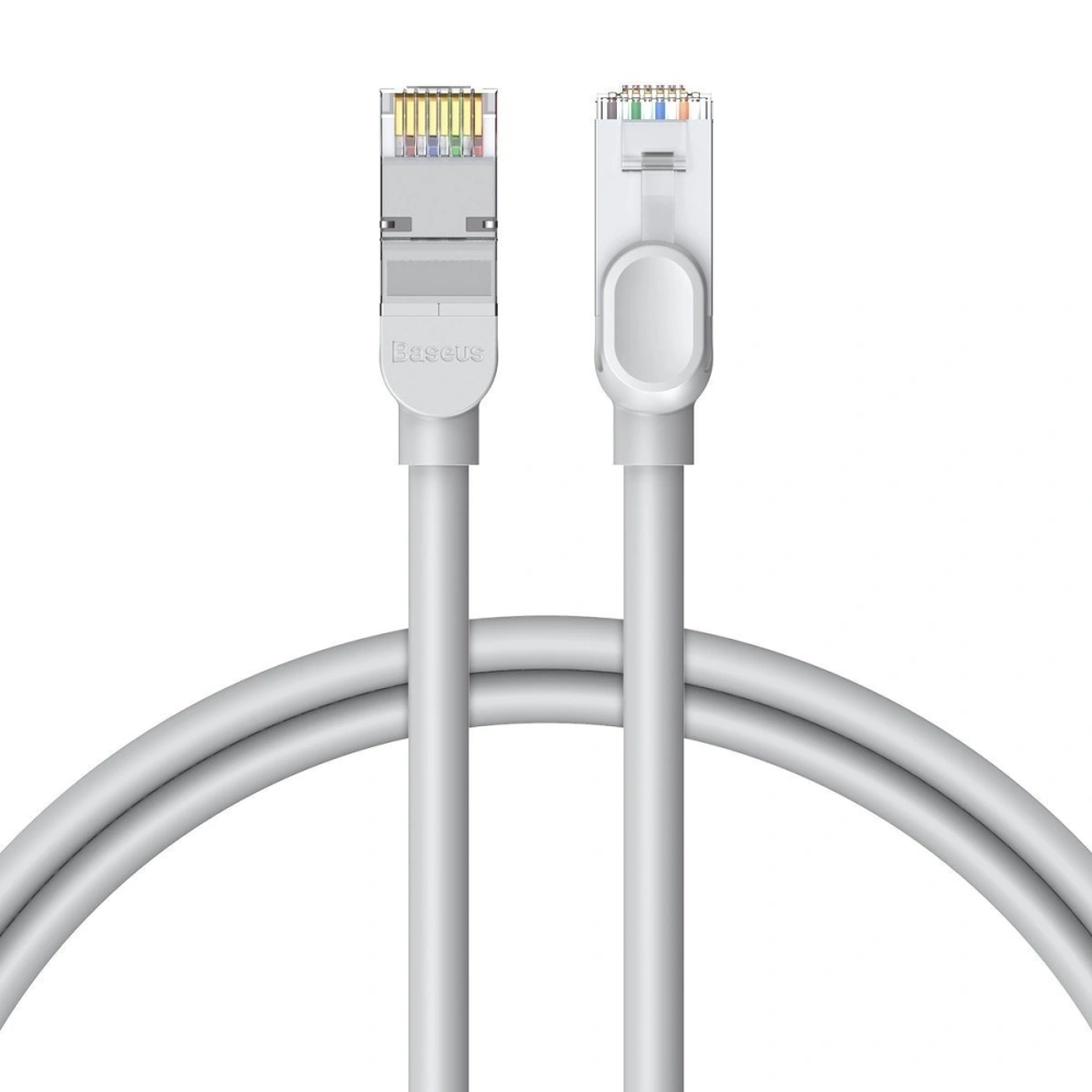 Hurtownia GSM - Netzwerkkabel Baseus High Speed, Ethernet RJ45, Gigabit, Cat.6, 1m (grau) - BSU1381GRY - {ean13} - Hurt