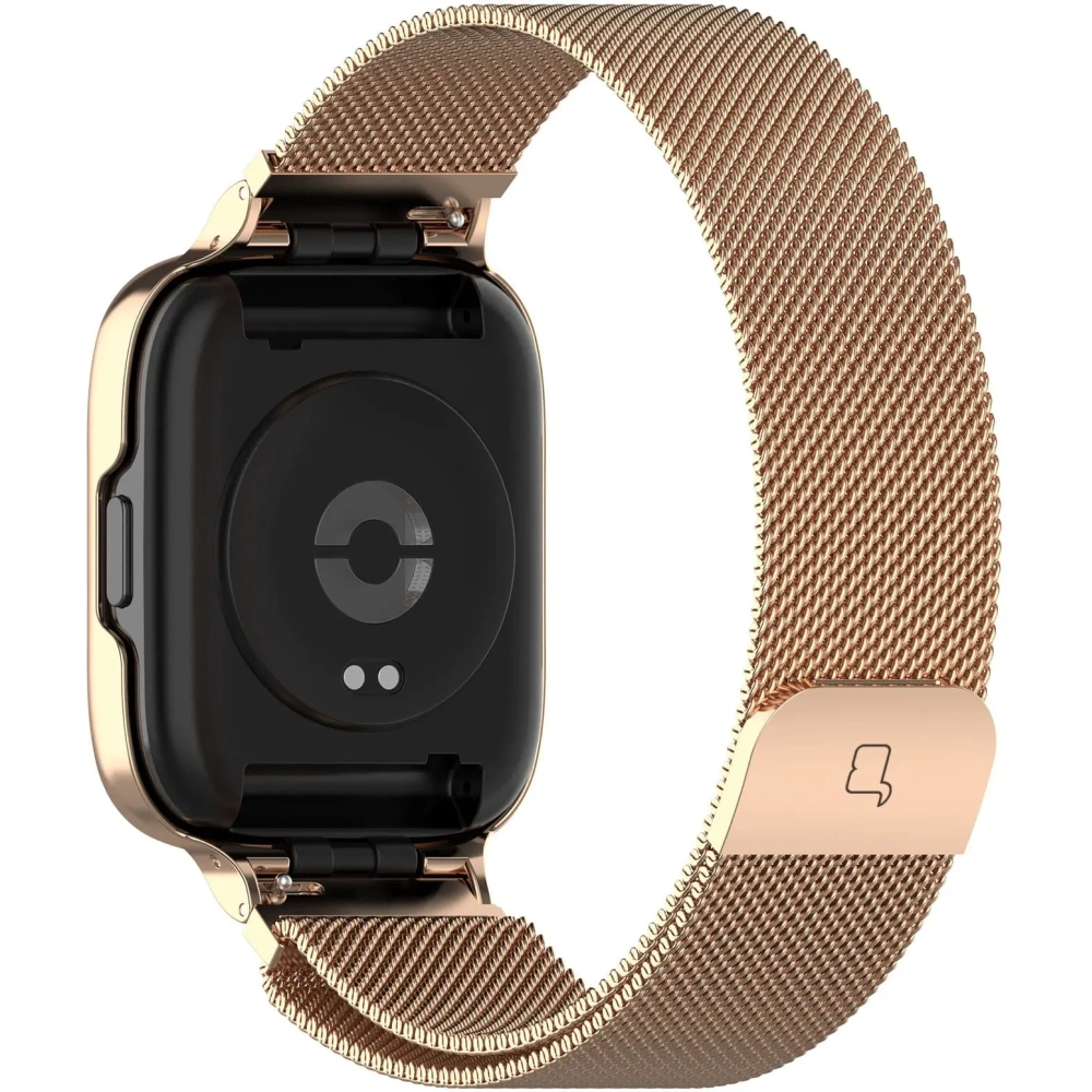 Hurtownia GSM - Etui z paskiem Bizon Strap + Case Watch Chain do Xiaomi Redmi Watch 3 Active różowozłote - BIZ3182 - {ean13} - Hurt