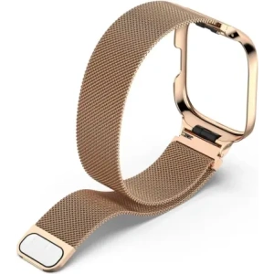 Wholesale Bizon Strap + Case Watch Chain Xiaomi Redmi Watch 3 Active rose gold - BIZ3182 - {ean13} - Hurt