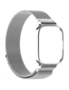 Hurtownia GSM - Etui z paskiem Bizon Strap + Case Watch Chain do Xiaomi Redmi Watch 3 Active srebrne - BIZ3183 - {ean13} - Hurt