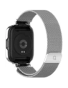 Hurtownia GSM - Etui z paskiem Bizon Strap + Case Watch Chain do Xiaomi Redmi Watch 3 Active srebrne - BIZ3183 - {ean13} - Hurt