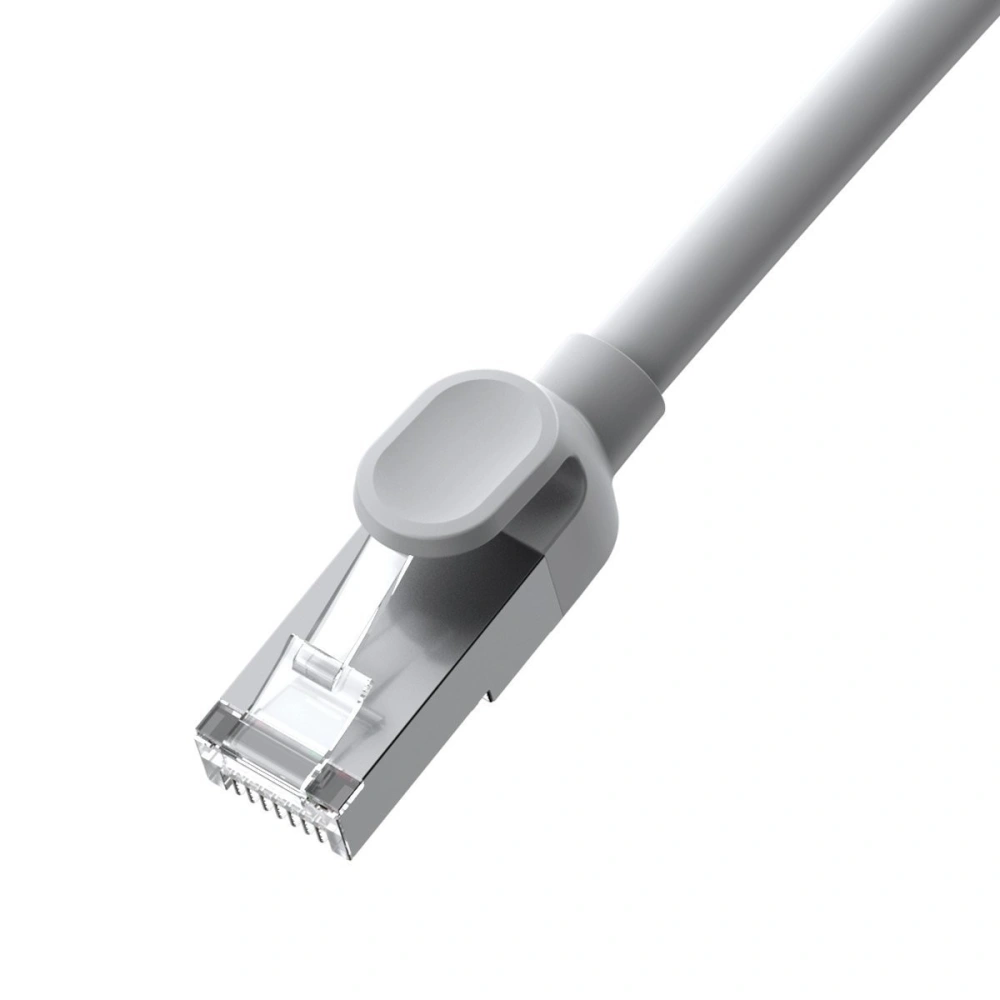 Hurtownia GSM - Kabel sieciowy Baseus High Speed, Ethernet RJ45, Gigabit, Cat.6, 1m (szary) - BSU1381GRY - {ean13} - Hurt