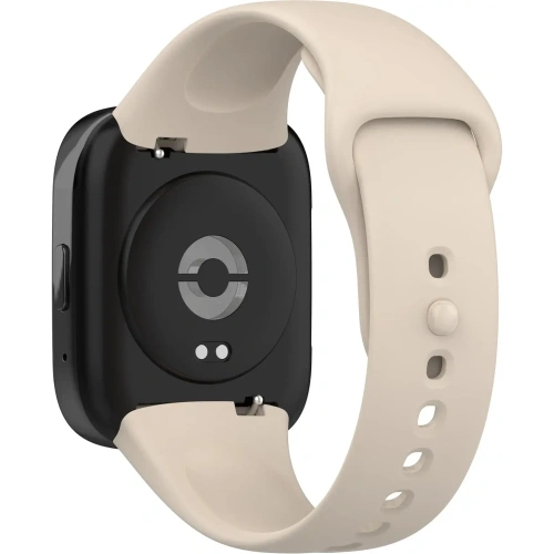 Pasek Bizon Strap Watch Dots do Xiaomi Redmi Watch 3 Active beżowy