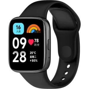 Wholesale Bizon Strap Watch Dots Xiaomi Redmi Watch 3 Active black - BIZ3185 - {ean13} - Hurt