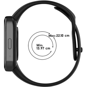 Hurtownia GSM - Bizon Strap Uhr Dots Xiaomi Redmi Uhr 3 Aktiv schwarz - BIZ3185 - {ean13} - Hurt