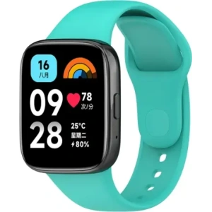 Hurtownia GSM - Pasek Bizon Strap Watch Dots do Xiaomi Redmi Watch 3 Active tmavě mátový - BIZ3187 - {ean13} - Hurt