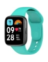 Pasek Bizon Strap Watch Dots do Xiaomi Redmi Watch 3 Active ciemno-miętowy