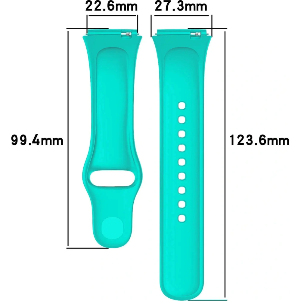 Hurtownia GSM - Pasek Bizon Strap Watch Dots do Xiaomi Redmi Watch 3 Active ciemno-miętowy - BIZ3187 - {ean13} - Hurt