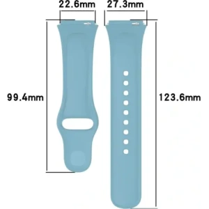 Hurtownia GSM - Pasek Bizon Strap Watch Dots do Xiaomi Redmi Watch 3 Active modrý - BIZ3188 - {ean13} - Hurt