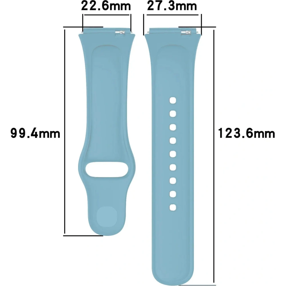 Hurtownia GSM - Pasek Bizon Strap Watch Dots do Xiaomi Redmi Watch 3 Active błękitny - BIZ3188 - {ean13} - Hurt