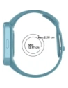 Hurtownia GSM - Pasek Bizon Strap Watch Dots do Xiaomi Redmi Watch 3 Active błękitny - BIZ3188 - {ean13} - Hurt