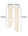 Hurtownia GSM - Pasek Bizon Strap Watch Dots do Xiaomi Redmi Watch 3 Active jasnoróżowy - BIZ3189 - {ean13} - Hurt