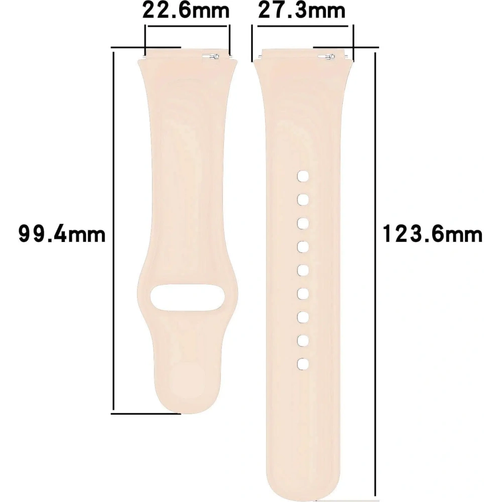 Hurtownia GSM - Pasek Bizon Strap Watch Dots do Xiaomi Redmi Watch 3 Active jasnoróżowy - BIZ3189 - {ean13} - Hurt