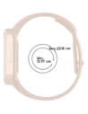 Hurtownia GSM - Pasek Bizon Strap Watch Dots do Xiaomi Redmi Watch 3 Active jasnoróżowy - BIZ3189 - {ean13} - Hurt