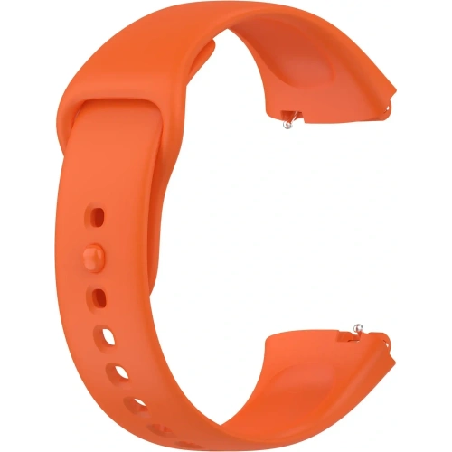Pasek Bizon Strap Watch Dots do Xiaomi Redmi Watch 3 Active pomarańczowy