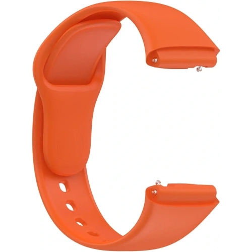 Pasek Bizon Strap Watch Dots do Xiaomi Redmi Watch 3 Active pomarańczowy