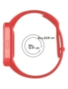 Wholesale Bizon Strap Watch Dots Xiaomi Redmi Watch 3 Active red - BIZ3191 - {ean13} - Hurt