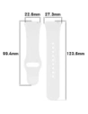Wholesale Bizon Strap Watch Dots Xiaomi Redmi Watch 3 Active white - BIZ3192 - {ean13} - Hurt