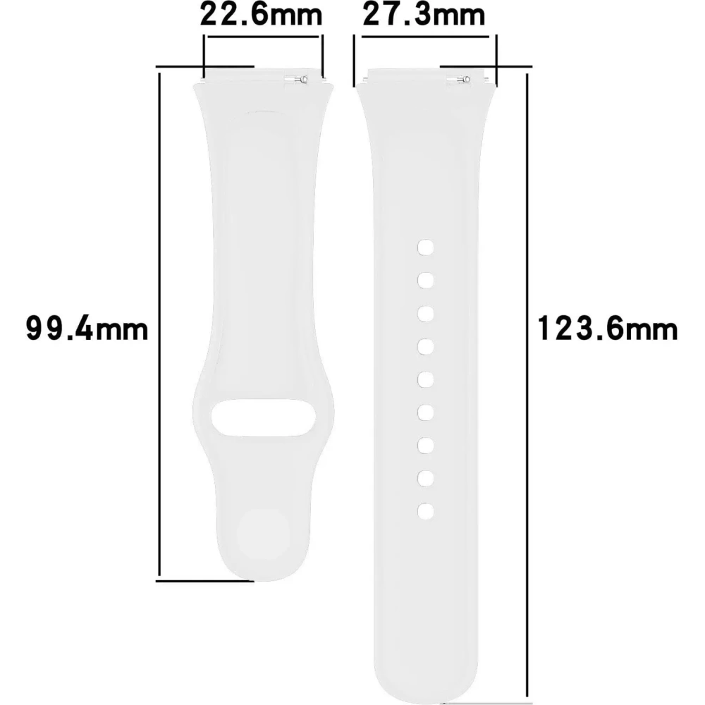 Wholesale Bizon Strap Watch Dots Xiaomi Redmi Watch 3 Active white - BIZ3192 - {ean13} - Hurt