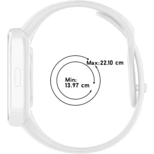 Hurtownia GSM - Bizon Strap Uhr Punkte Xiaomi Redmi Uhr 3 Aktiv weiß - BIZ3192 - {ean13} - Hurt