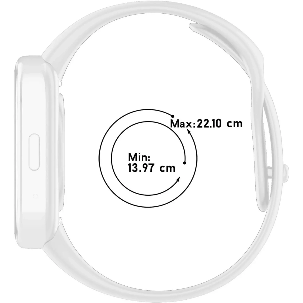 Wholesale Bizon Strap Watch Dots Xiaomi Redmi Watch 3 Active white - BIZ3192 - {ean13} - Hurt