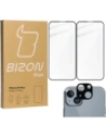 Wholesale BIZON Edge 2x screen glass + camera glass Apple iPhone 15 Plus - BIZ3195 - {ean13} - Hurt