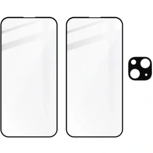Hurtownia GSM - BIZON Edge 2x sticlă de ecran + sticlă pentru cameră Apple iPhone 15 Plus - BIZ3195 - {ean13} - Hurt