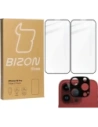 Hurtownia GSM - 2x Szkło na ekran + szkło na aparat BIZON Edge do Apple iPhone 15 Pro - BIZ3196 - {ean13} - Hurt