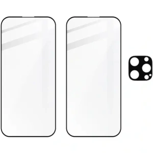 Hurtownia GSM - BIZON Edge 2x képernyő üveg + kamera üveg Apple iPhone 15 Pro - BIZ3196 - {ean13} - Hurt