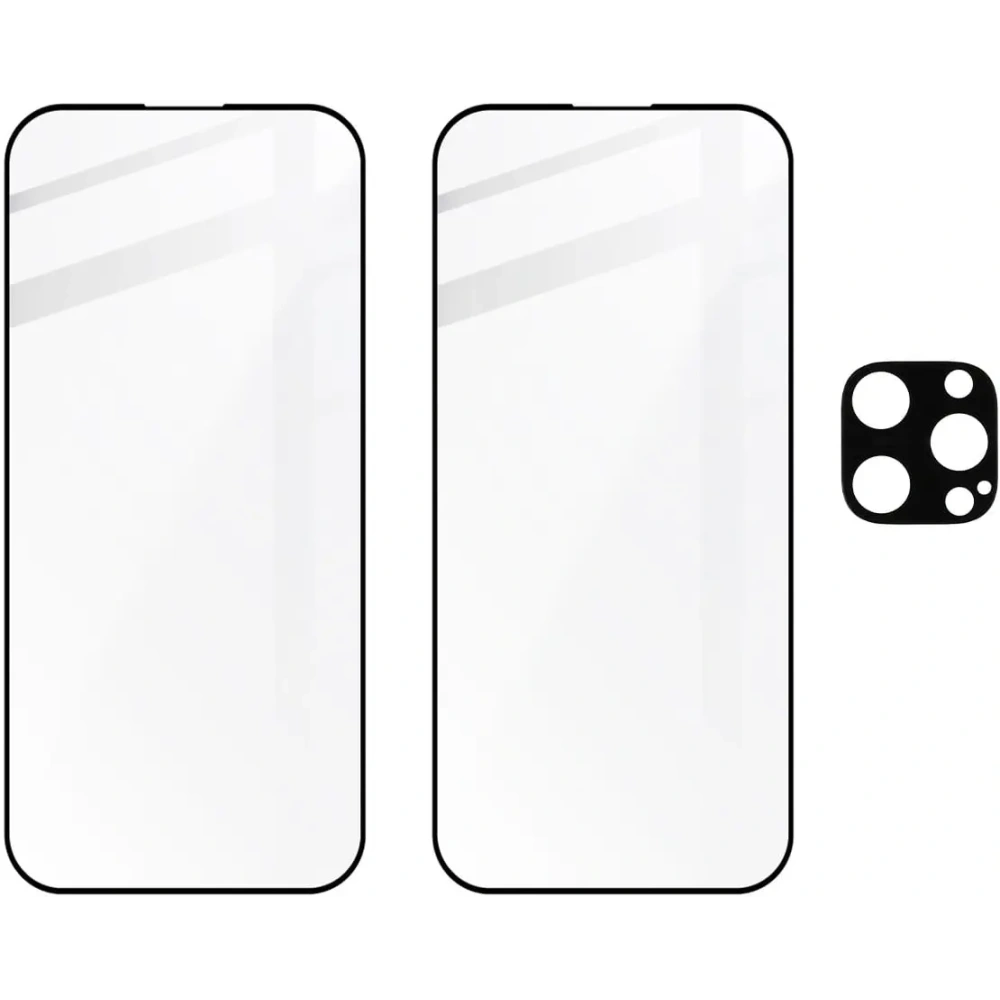 Hurtownia GSM - BIZON Edge 2x képernyő üveg + kamera üveg Apple iPhone 15 Pro - BIZ3196 - {ean13} - Hurt