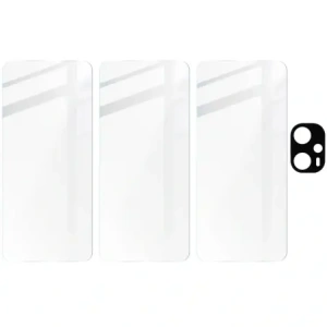 Wholesale BIZON Clear 3x screen glass + camera glass Xiaomi Poco F5 - BIZ3198 - {ean13} - Hurt