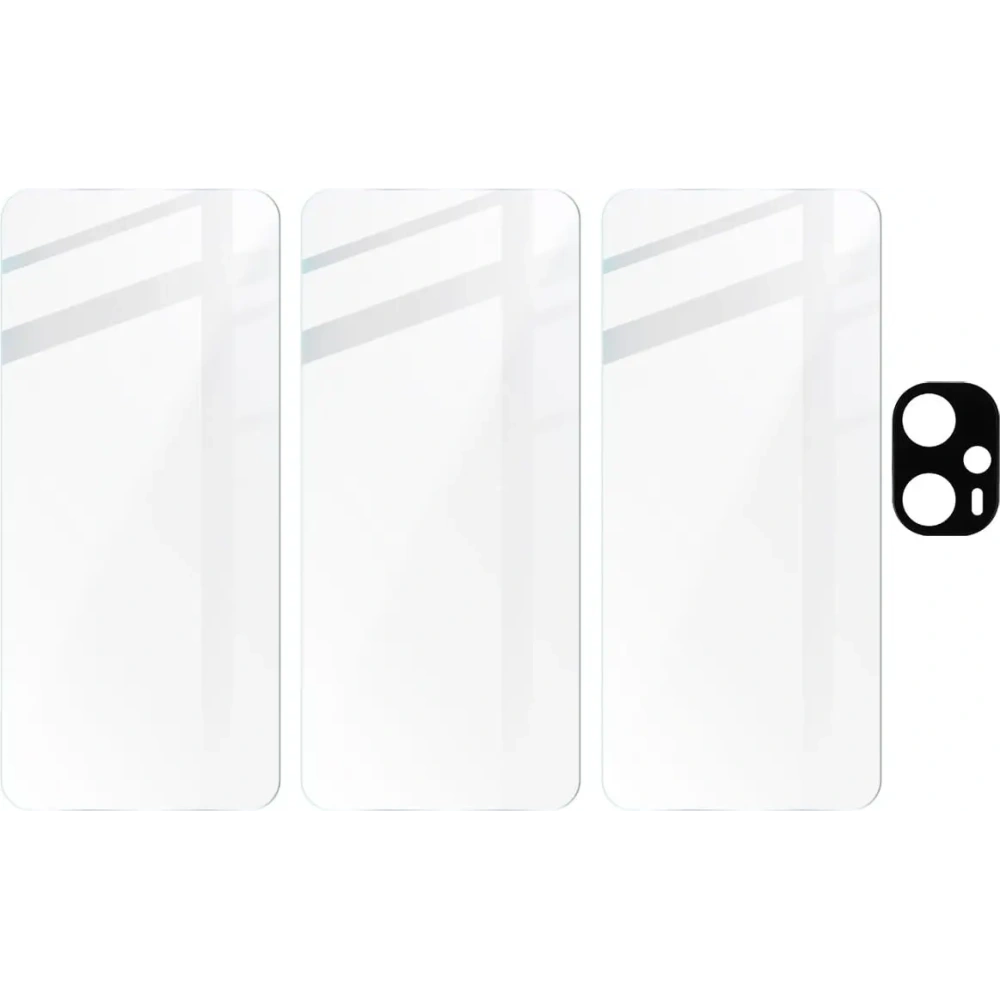Wholesale BIZON Clear 3x screen glass + camera glass Xiaomi Poco F5 - BIZ3198 - {ean13} - Hurt