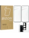 2x Sklo na displej + sklo na fotoaparát BIZON Edge Pack pro Xiaomi Poco F5 Pro