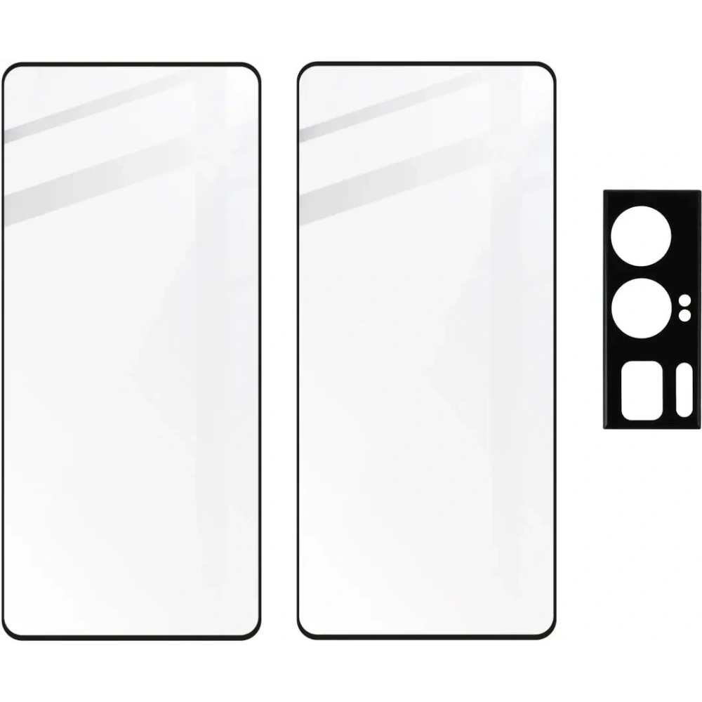 Hurtownia GSM - BIZON Edge Pack 2x Bildschirmglas + Kameraglas Xiaomi Poco F5 Pro - BIZ3201 - {ean13} - Hurt