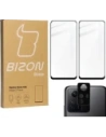 2x Szkło na ekran + szkło na aparat BIZON Edge do Redmi Note 12S