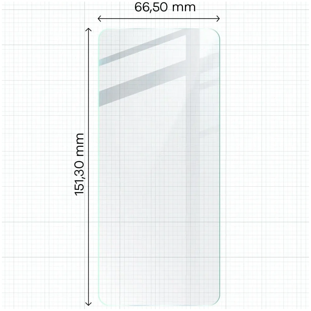 Wholesale Bizon Glass Clear 2 Oppo A78 4G - BIZ3209 - {ean13} - Hurt