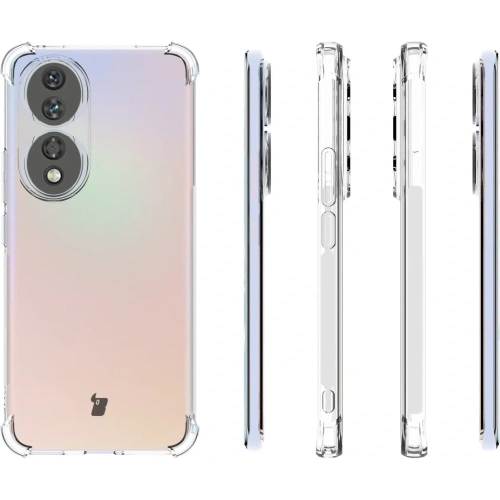 Etui Bizon Case Clear Pack do Honor 90 przezroczyste