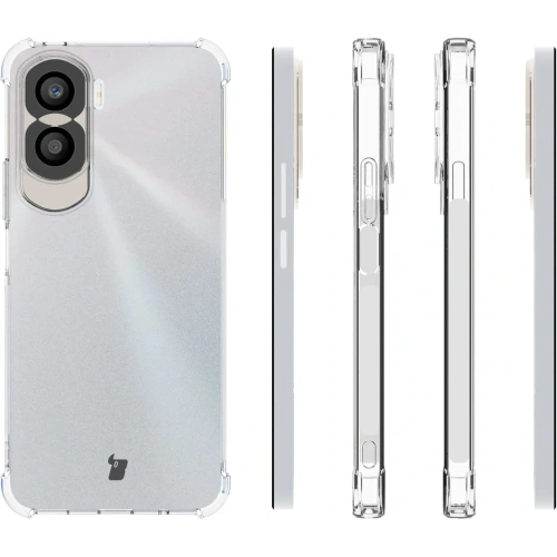 Etui Bizon Case Clear Pack do Honor 90 Lite przezroczyste