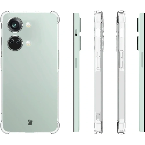 Etui Bizon Case Clear Pack do OnePlus Nord 3 przezroczyste