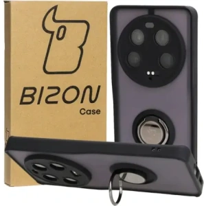 Hurtownia GSM - Bizon Case Hybrid Ring Xiaomi 13 Ultra fumuriu cu un cadru negru - BIZ3219 - {ean13} - Hurt